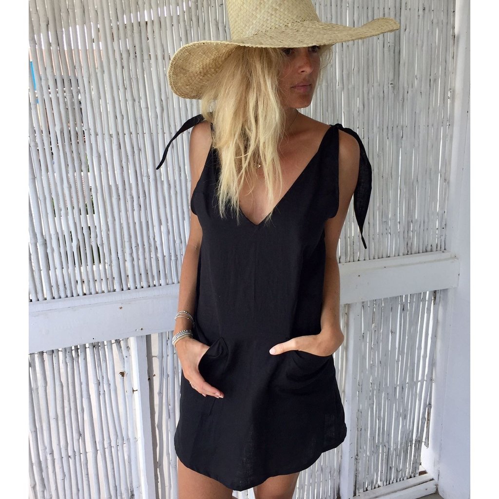 LJC Designs Drifter Dress - Black - Medium