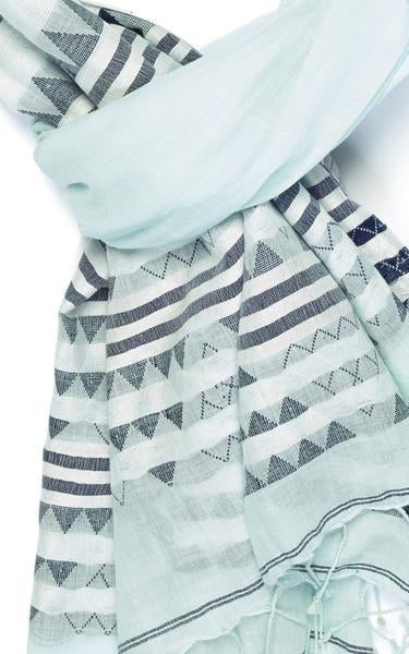 Indigo Handloom - Ice Triangle