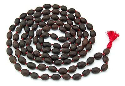 Om Imports - Natural Lotus Seed Prayer Mala