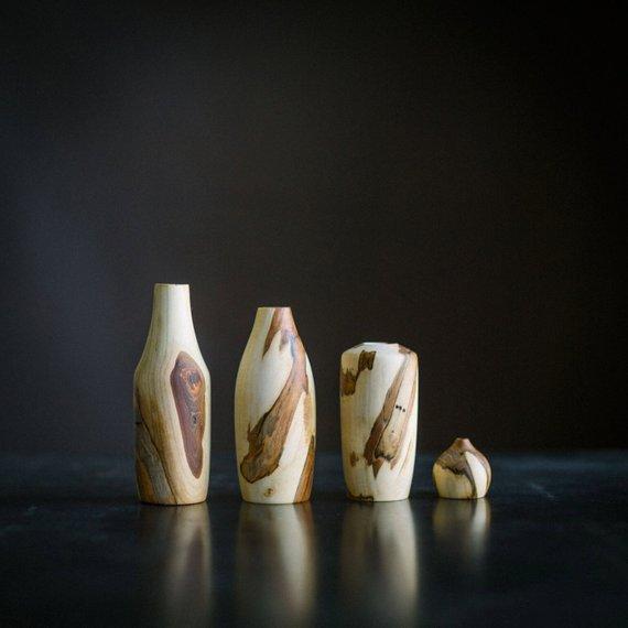 Collin Garrity Spalted Maple Stickvase / Budvase