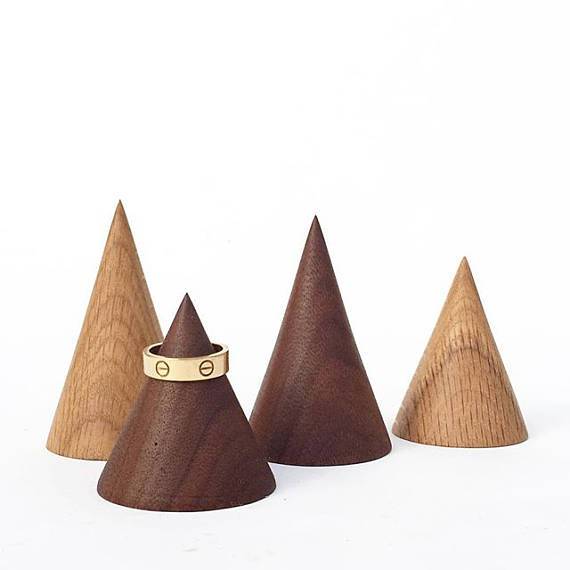 Collin Garrity Wooden Ring Cones