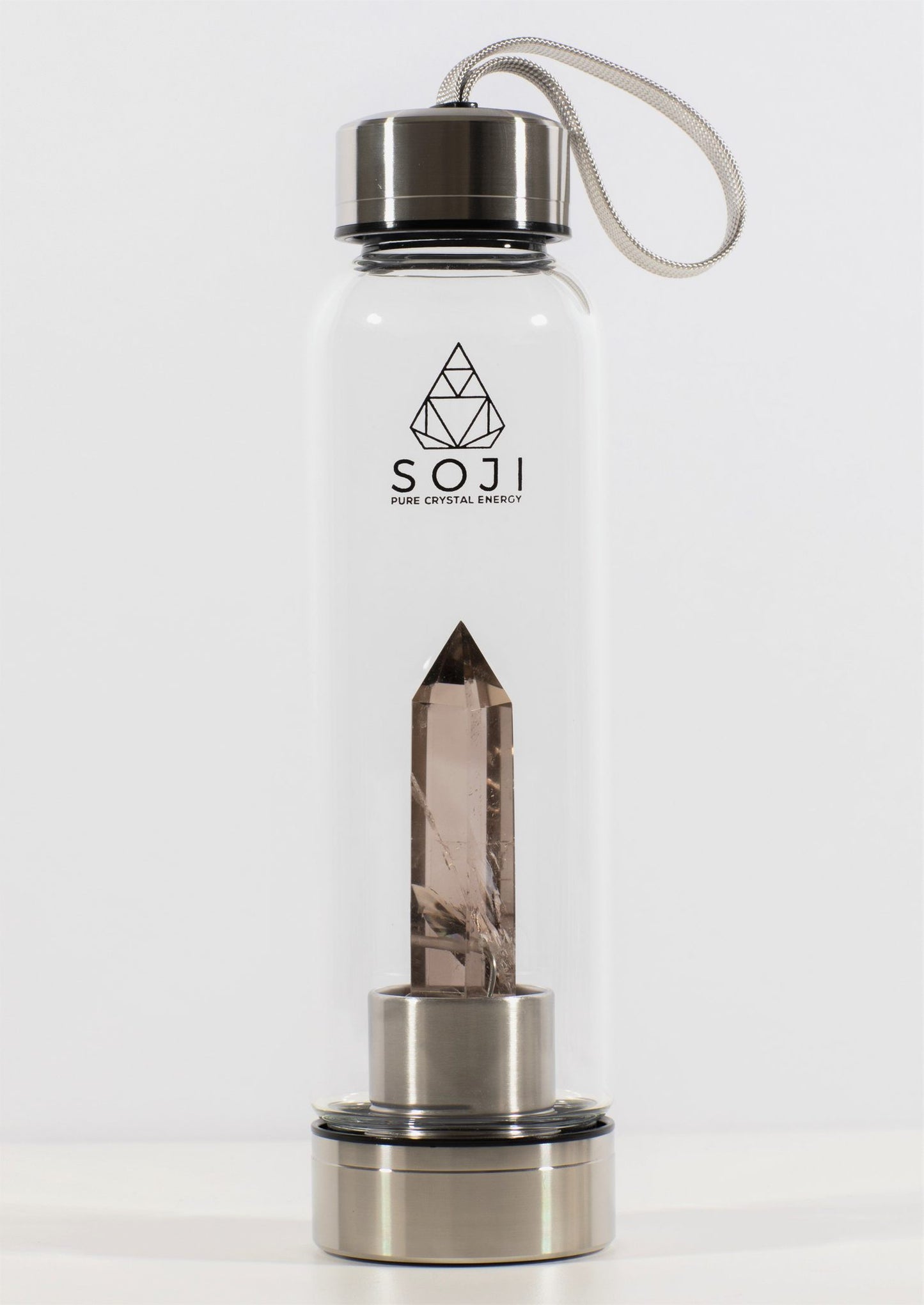 Soji Smokey Quartz Water Bottle