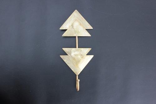 Bright Star and Buffalo - Double Triangle Wall Hook