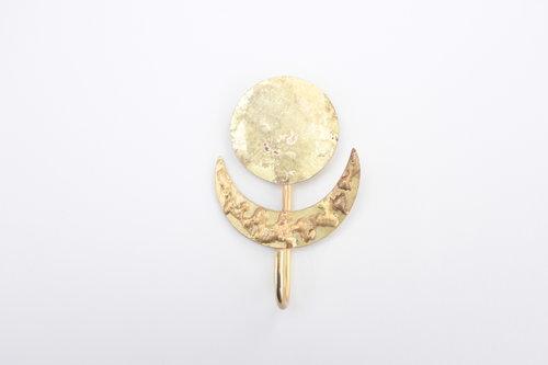 Bright Star and Buffalo - Sun Moon Wall Hook