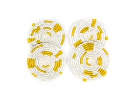 Kazi Geo Citron Coasters