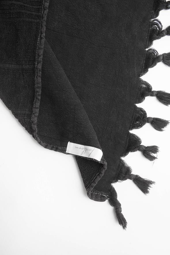 The Handloom  Kayra Terry Towel (Vintage Black)