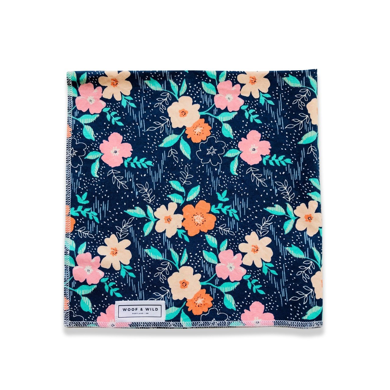 Woof And Wild April - Dog Bandana (S) (15" ×15" Square)