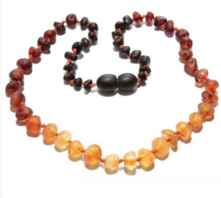 Canyon Leaf Baltic Amber Bracelet (Ombre)