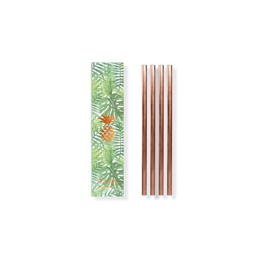 W&P Design Metal Straw - Copper (Set of 4)