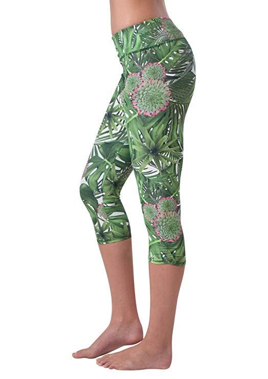 Jala SUP Yoga Capri - Large Tropic Thunder