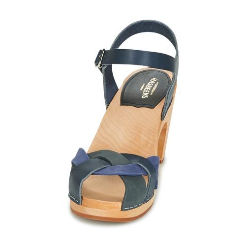 Swedish Hasbeens Kringlan - Blue - Size 40