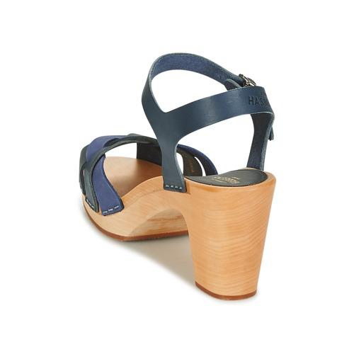 Swedish Hasbeens Kringlan - Blue - Size 39