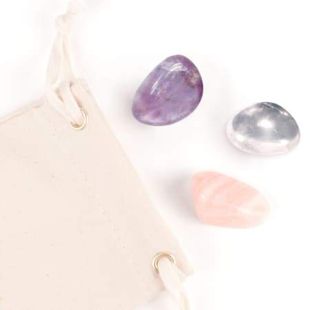 Tribe Jewelry Love Stone &Crystal Set