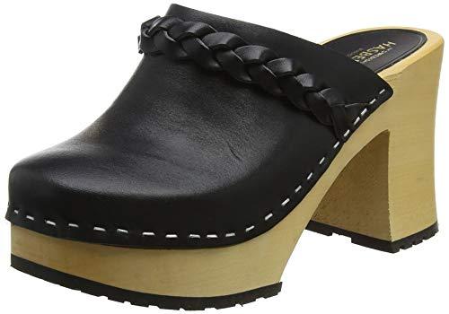 Swedish Hasbeens Laila - Black - Size 38