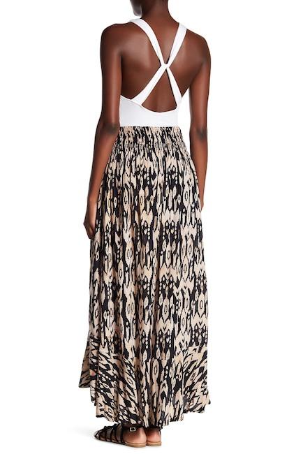 Tiare Hawaii Dakota Skirt - Black/Cream