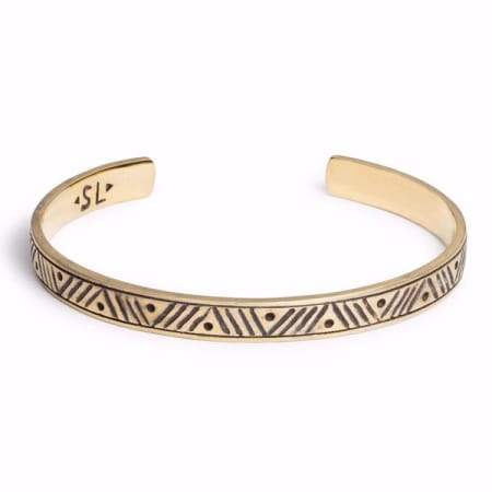 Tribe Jewelry Stacking Cuff Gold