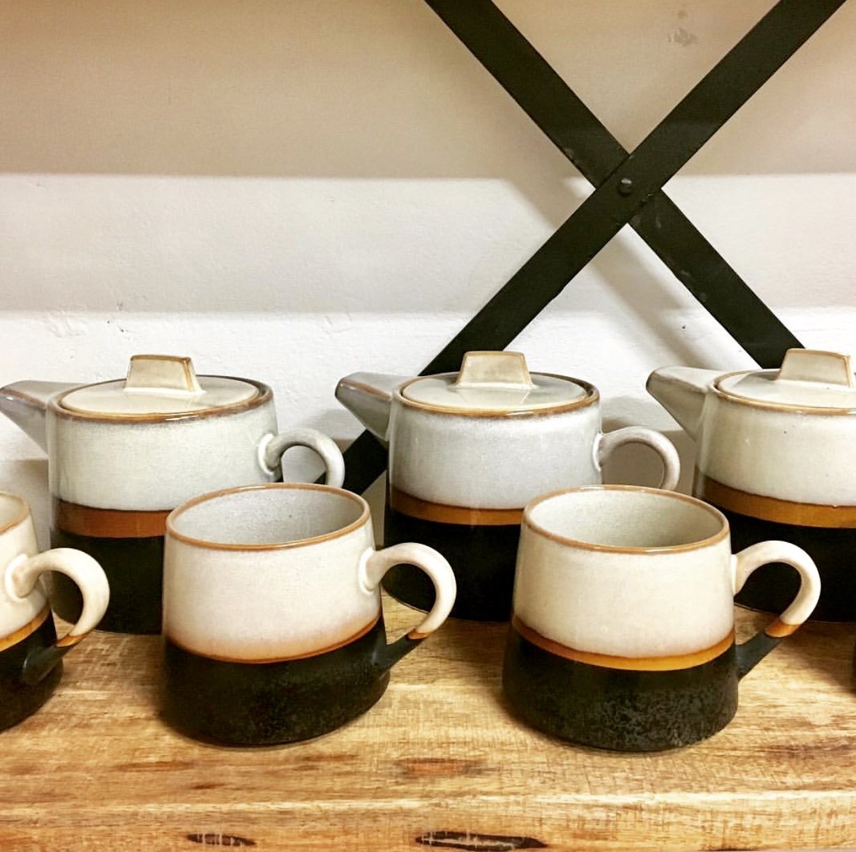 HK Living - Ceramic 70's Tea Mugs