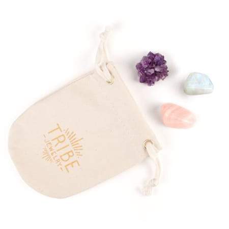 Tribe Jewelry Love Stone &Crystal Set