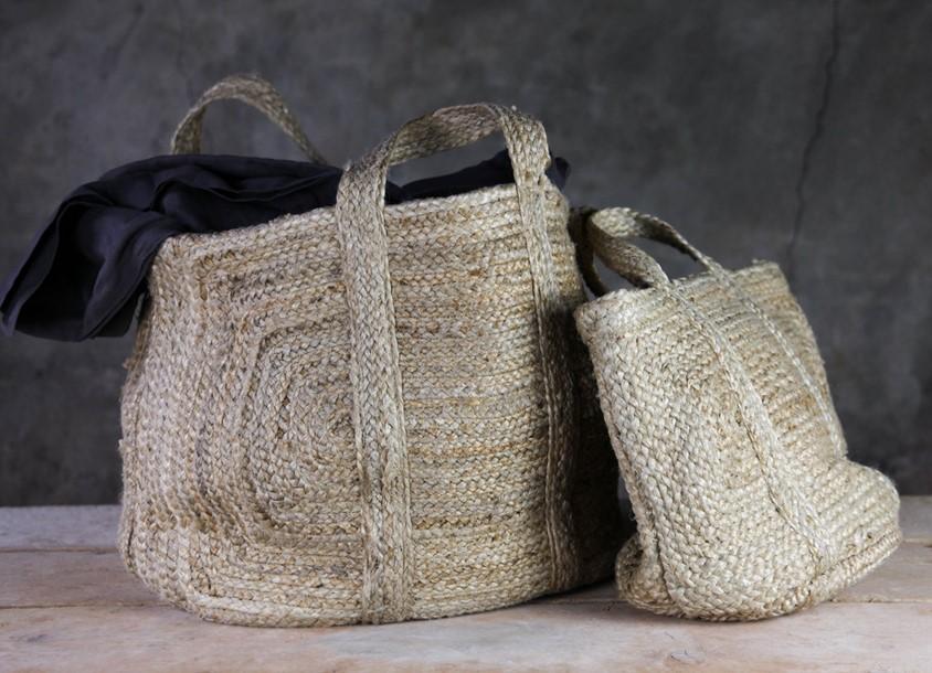 Nkuku Braided Hemp Basket