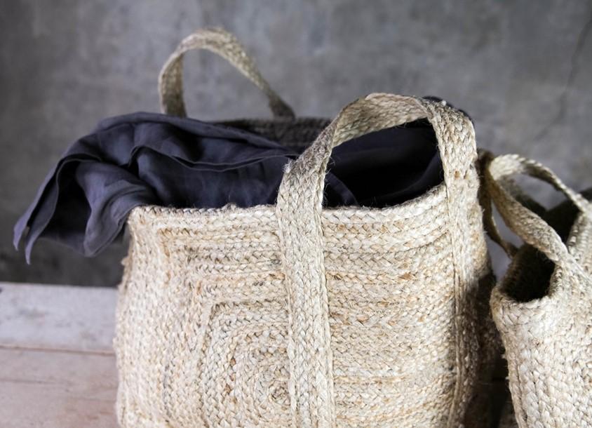 Nkuku Braided Hemp Basket