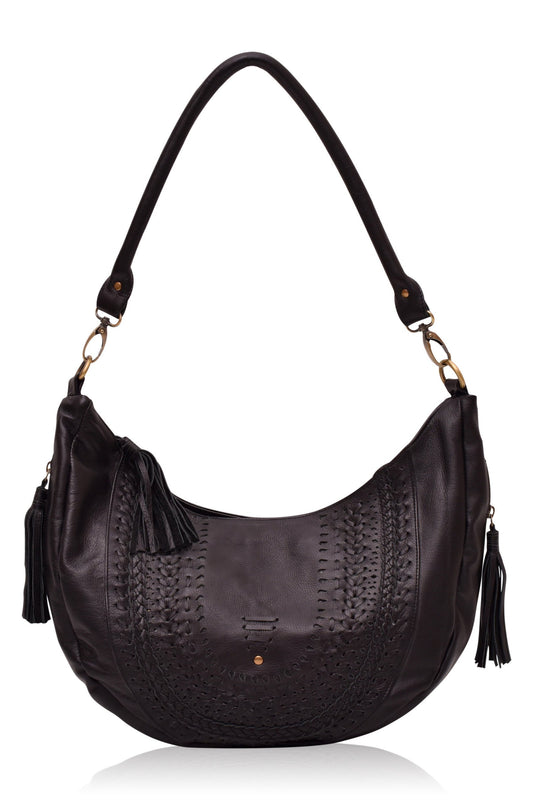 Elf Elysian Coast Leather Crossboy Bag - Seasand