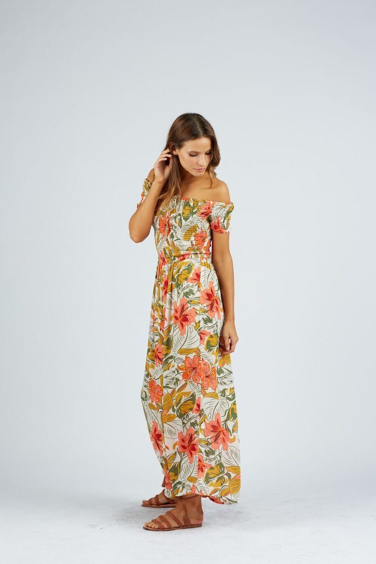 Cleobella Nohea Jumpsuit Tropical Indian
