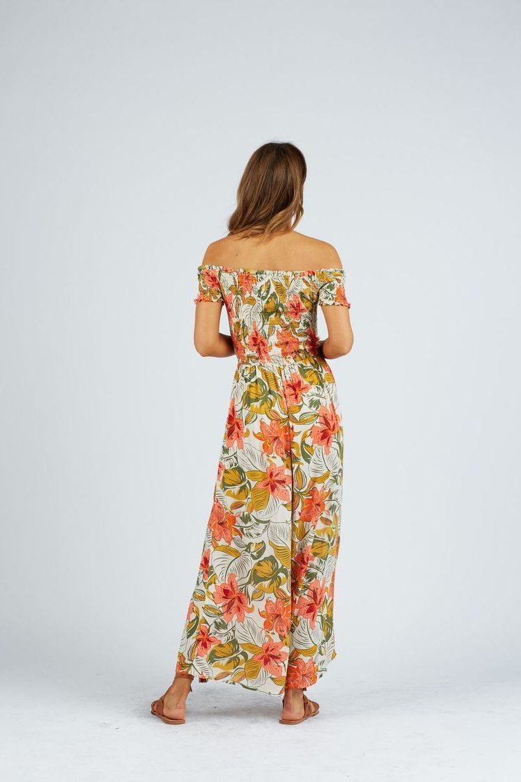 Cleobella Nohea Jumpsuit Tropical Indian
