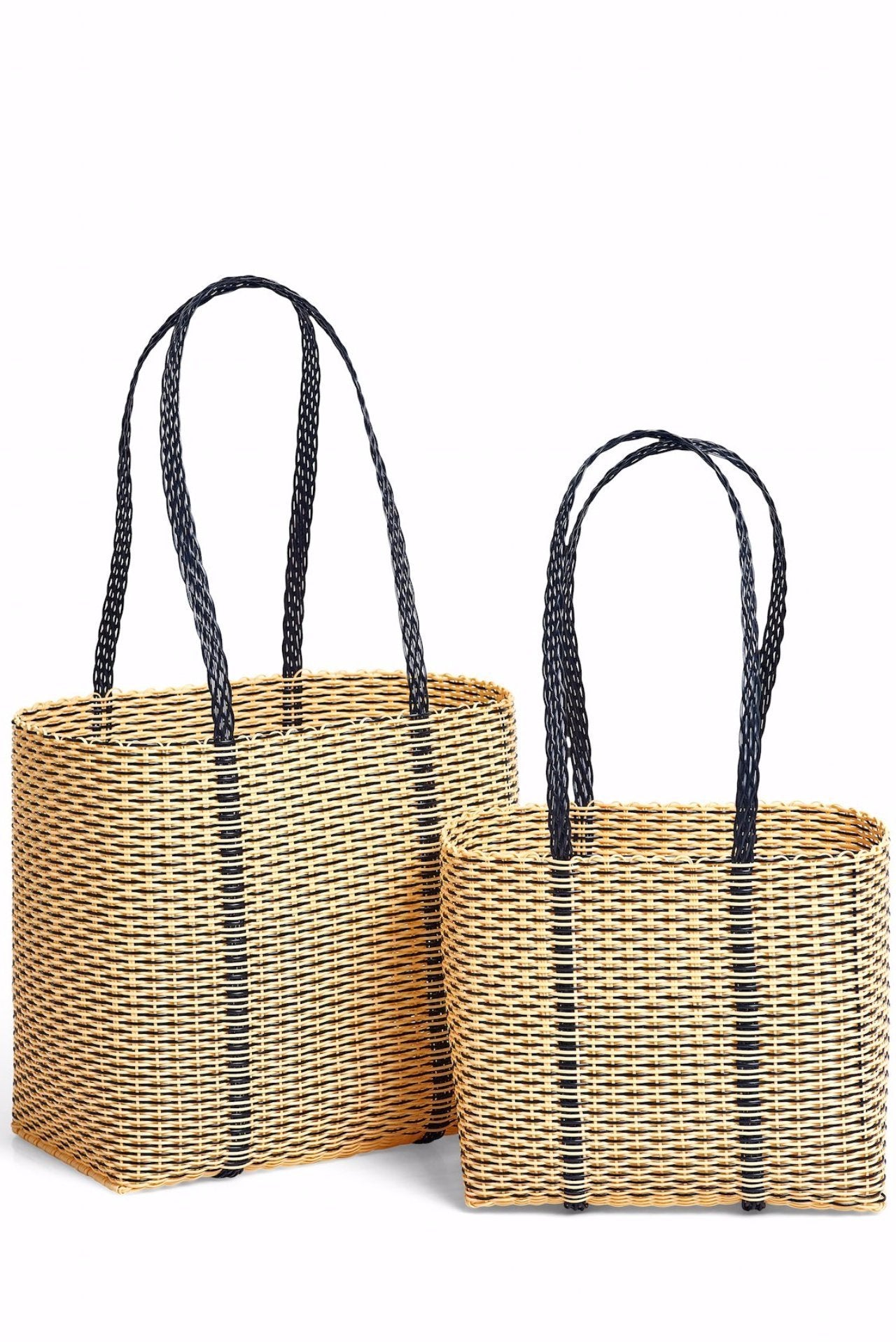 Corey Lynn Calter Basket Tote Bags Small