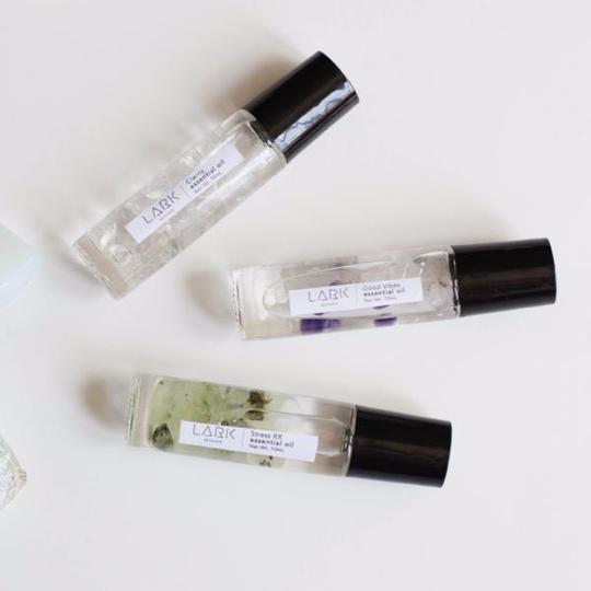 Lark Skin Care Crystal-Infused Essential Oil Day