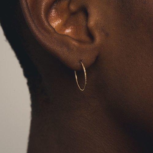 Goldeluxe Notch Hoops
