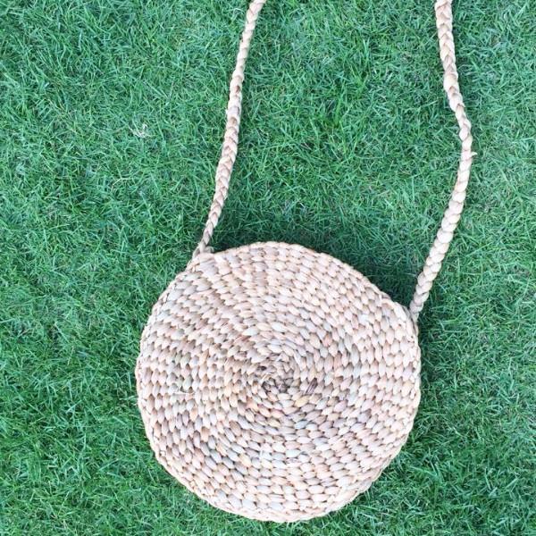 LJC Designs Gili Round Basket Bag