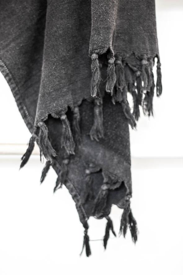 The Handloom  Kayra Terry Towel (Vintage Black)