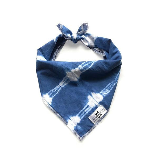 Woof And Wild Hudson - Dog Bandana (L) (21" ×21" Square)