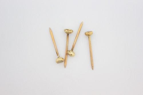 Bright Star and Buffalo - Recycled Bronze Nails