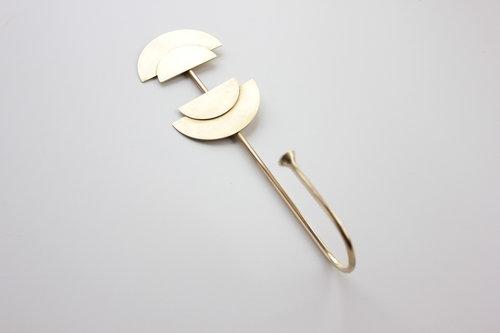 Bright Star and Buffalo - Double Half Moon Hat Hook