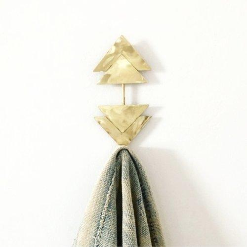 Bright Star and Buffalo - Double Triangle Wall Hook