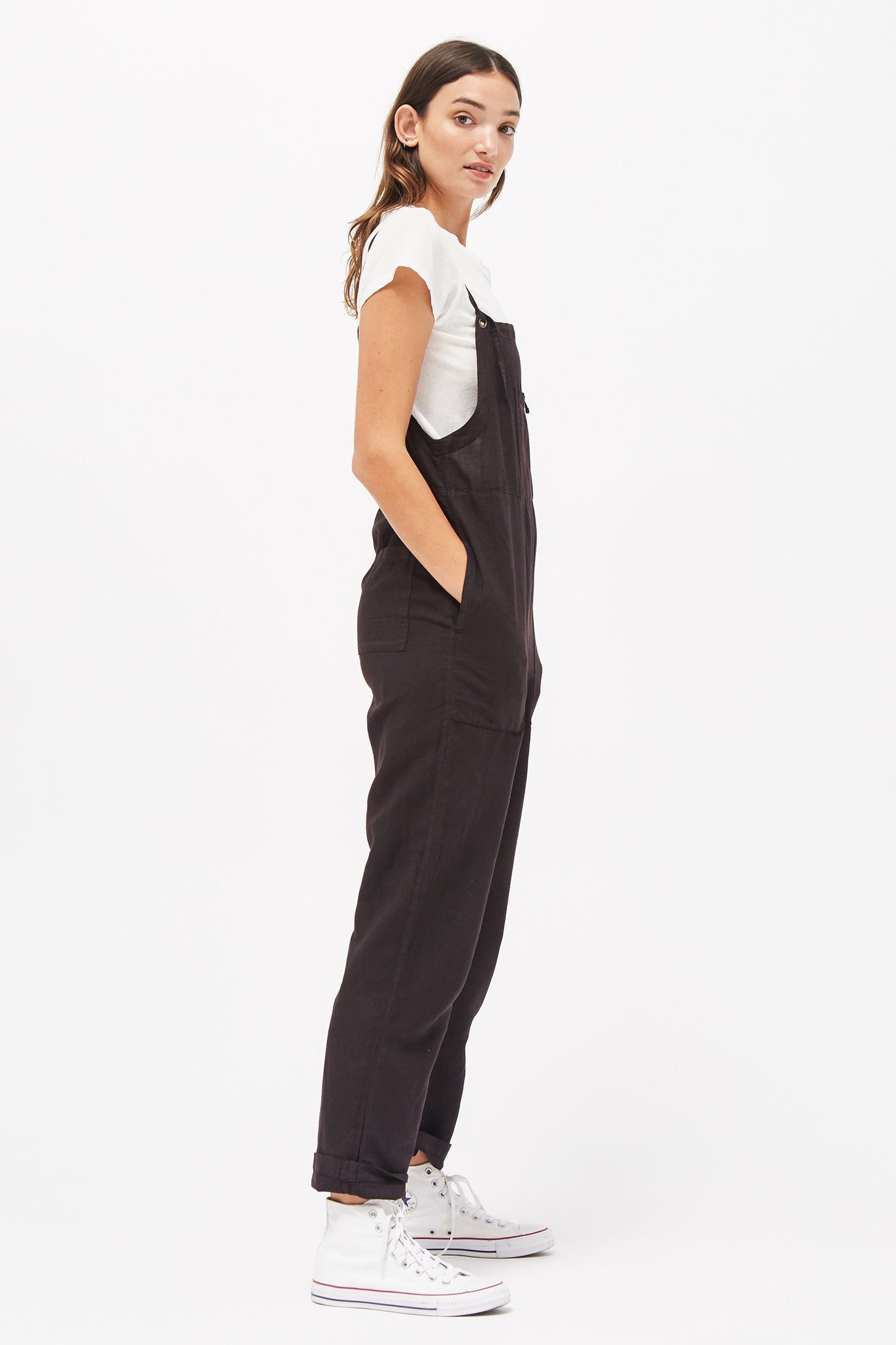 LaCausa Cezanne Overalls - Tar - Large