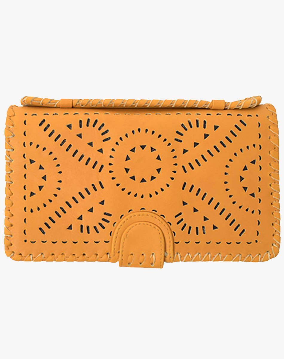 Cleobella Mexicana Clutch Marigold