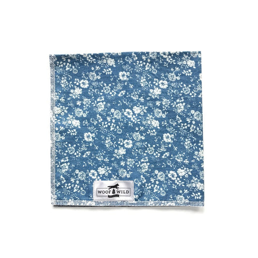 Woof And Wild Mary- Dog Bandana (L) (21" × 21" Square)
