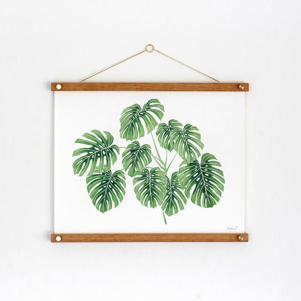 Living Pattern Monstera Deliciosa