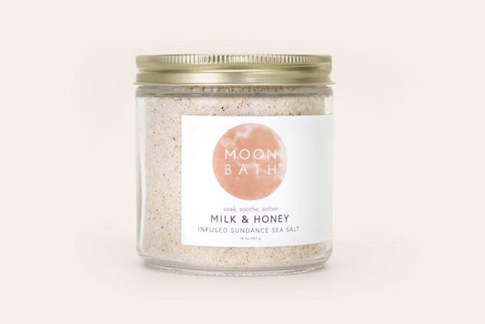 Moon Bath Milk & Honey Infused Sundance Sea Salt