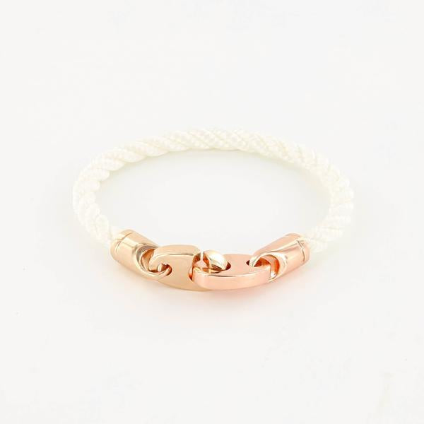 Sailormade Lure Single Rope Bracelet - Bright White