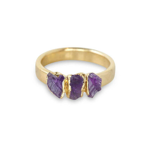 Dani Barbe Amethyst Stacking Ring (7)