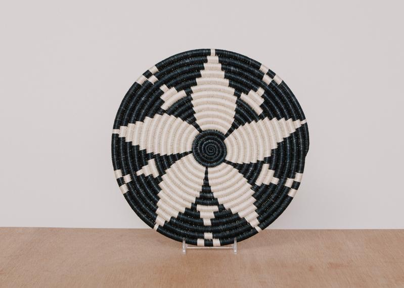 Kazi Small Black & White Hope Trivets