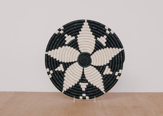 Kazi Small Black & White Hope Trivets