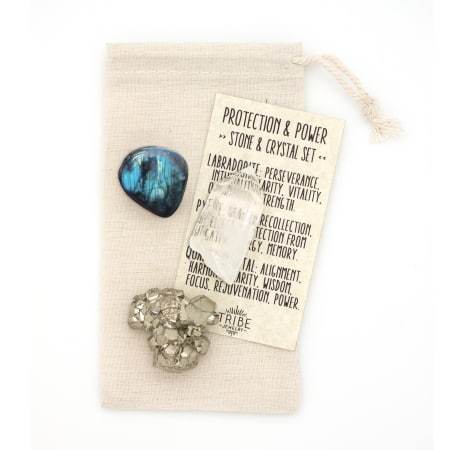 Tribe Jewelry Protection Stone & Crystal Set