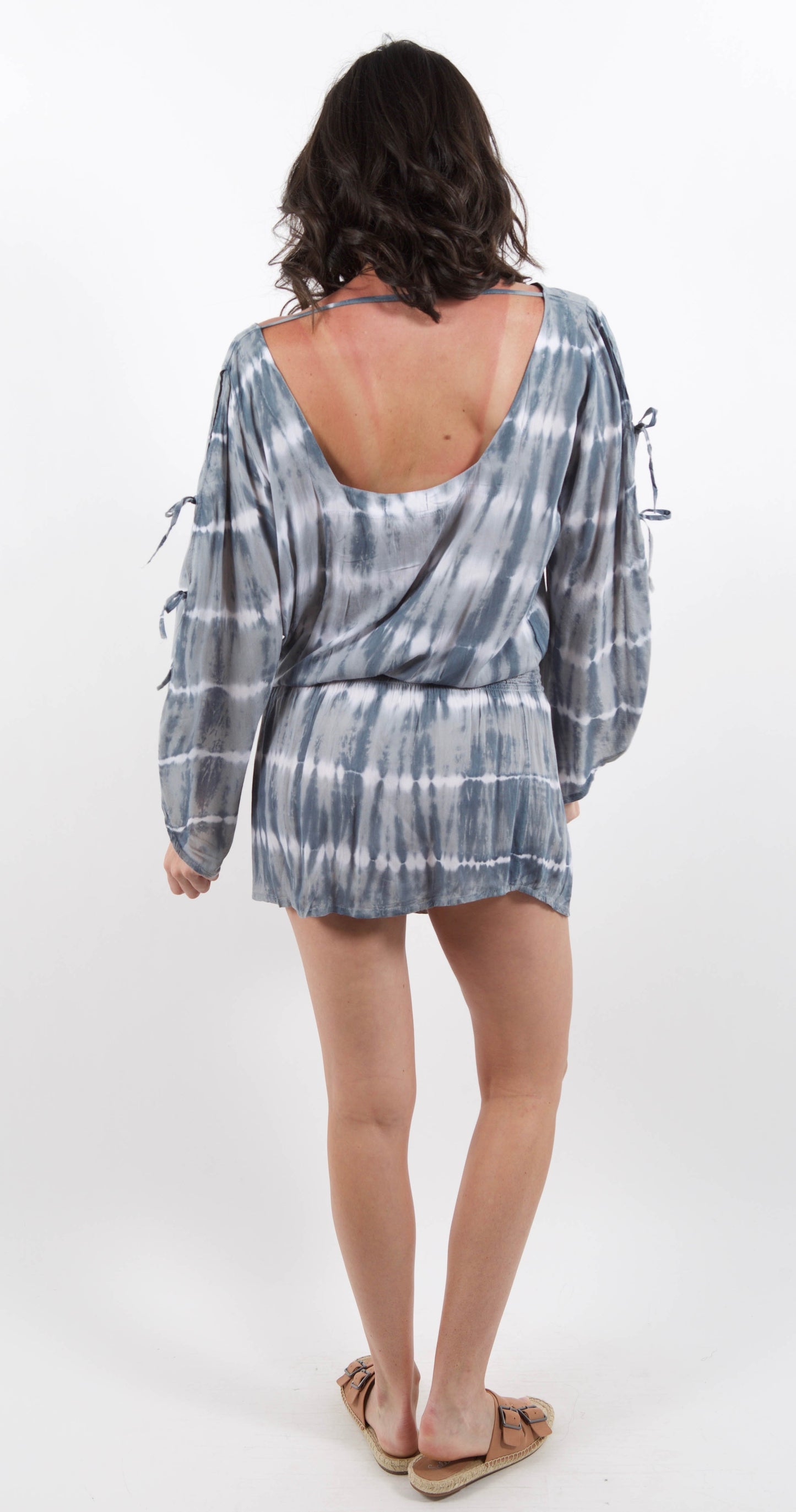 Tiare Hawaii Aphrodite Dress - Rain Indigo Wash