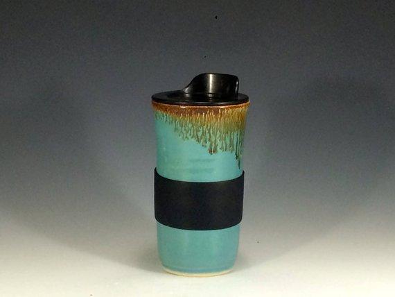 Pottery By Yvonne Commuter Travel Mug