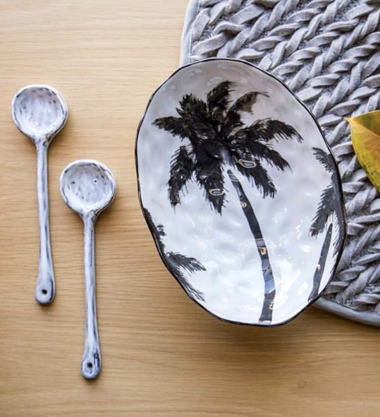 HK Living - Ceramic Serving Spoon