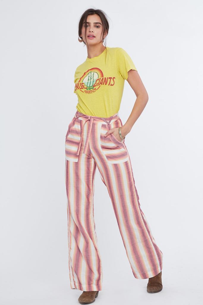 Jen's Pirate Booty - Carnaby St. Trousers - Rainbow Strip Large